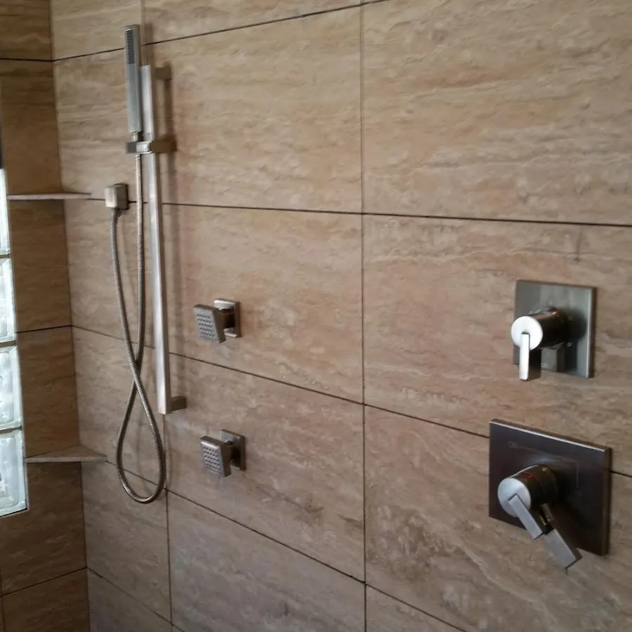 Shower fixture installation for Water Heater Replacement in Reminderville